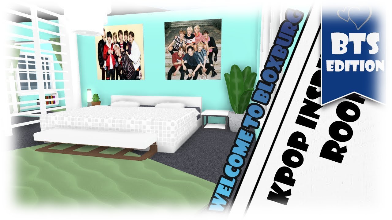 Roblox Kpop Inspired Room Bts Edition Bloxburg Youtube - roblox bloxburg pastel children s room 8k youtube