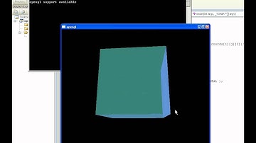 Drawing with OpenGL in OpenCV