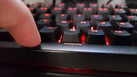 Yes, but does your spacebar sound this wet.