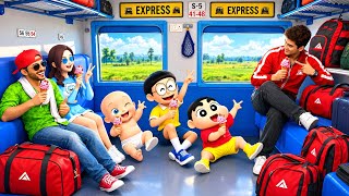 Jack And Shinchan Journey to Village 🥰🤯| Indian Auto Theft Simulator screenshot 4