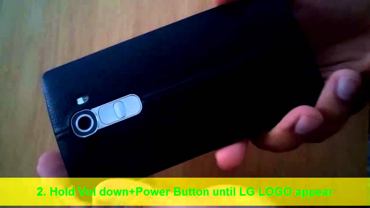 Lgg4 How To Enter To Recovery Mode Youtube