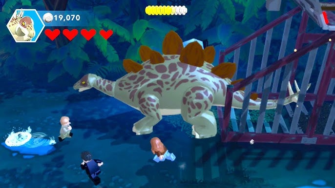 Lego Jurassic World (PS Vita/3DS/Mobile) Mobile Lab - Free Play 