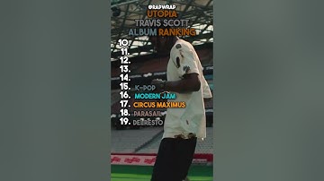 UTOPIA Album Ranking #albumranking #hiphop #utopia #travisscott #rap #albumratings #music #albumsong