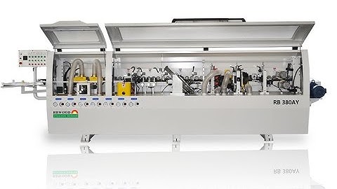 RB 380ACY-7 functions automatic edge banding machine with premilling