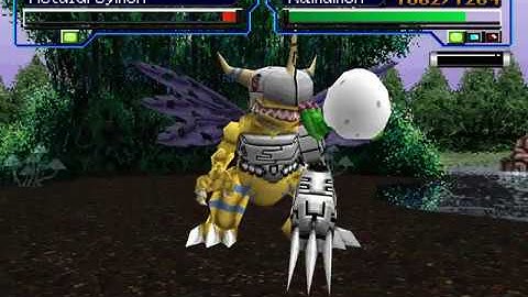 Digimon World 2003 - Boss MetalGreymon 2160p