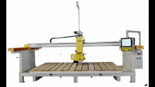 TITAN new cnc bridge saw 5 axis granite kitchen countertop slab cutter