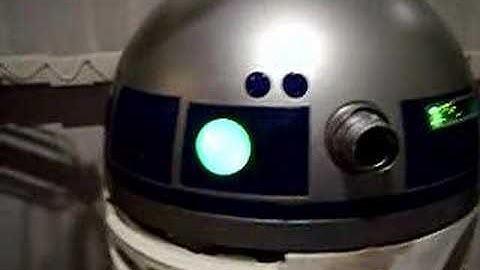 r2d2 r2-d2 rear psi light and rear logic fitted and working