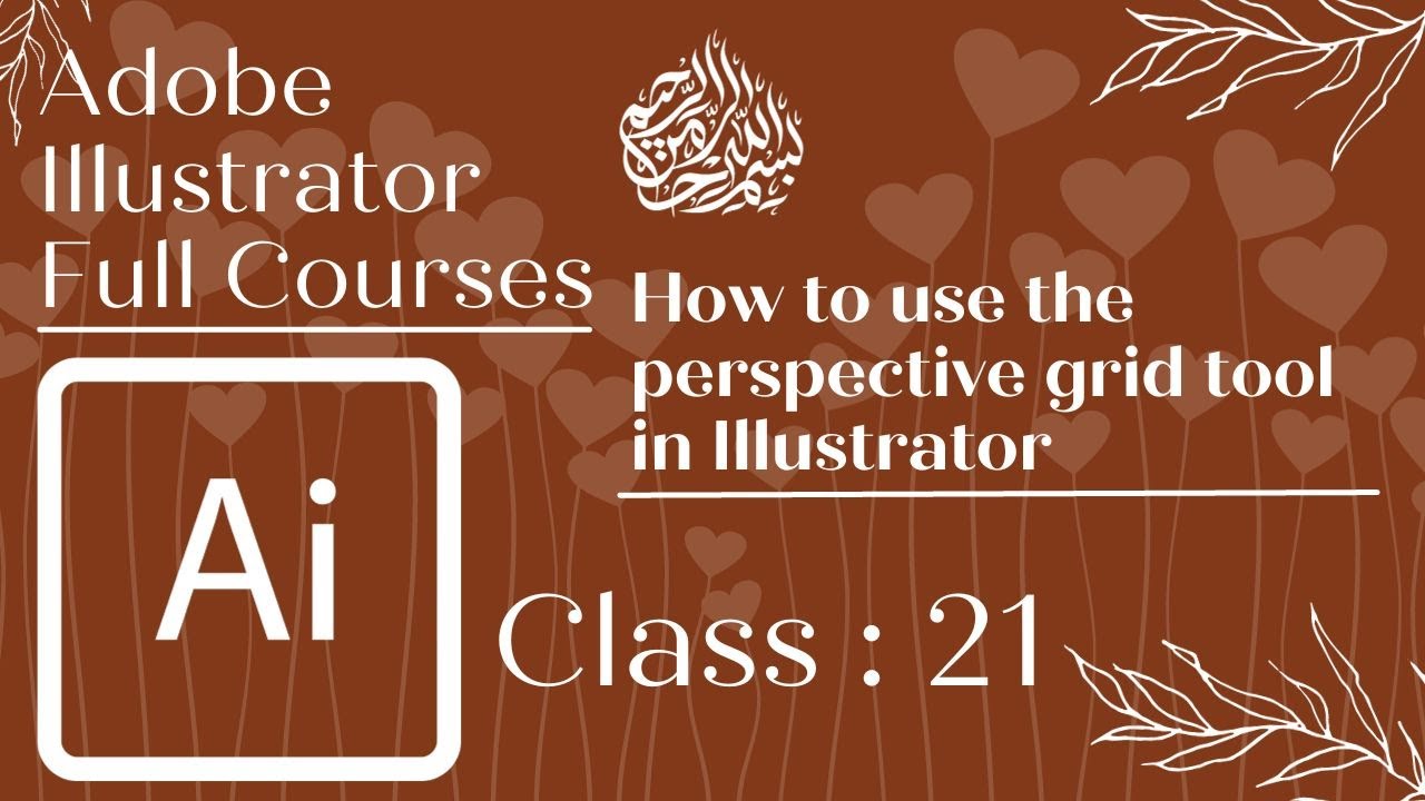 Adobe Illustrator full course Season 1 Class 21 |How to use Perspective ...