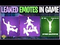 *NEW* Fortnite: SEASON 4 LEAKED EMOTES! *Smooth Ride, Rocket Spinner, and More* | (In-Game Showcase)
