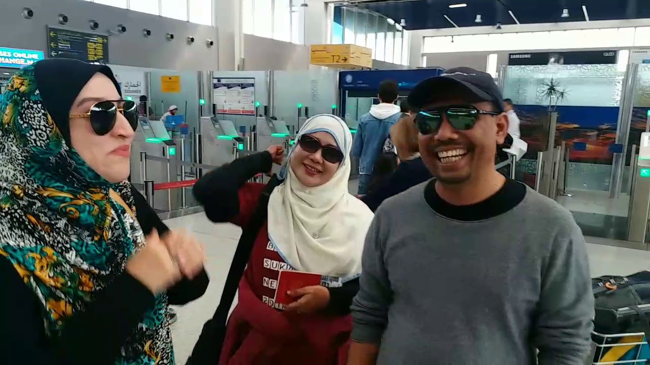 آخر اللحظات مع حبيبة في المغرب🇲🇦/دموع الوداع/ مقتطفات للذكرى😊