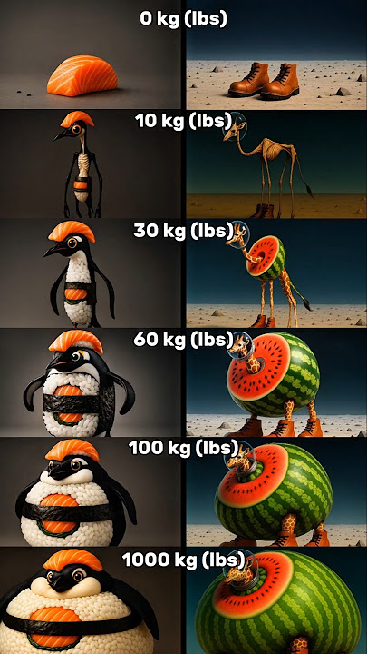 Sigma Boy & Girafa Celeste Weight Evolution | Italian Brainrot
