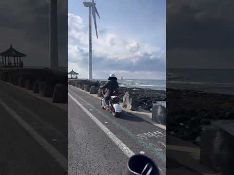 제주환상전기자전거 신창풍차해안 전동바이크