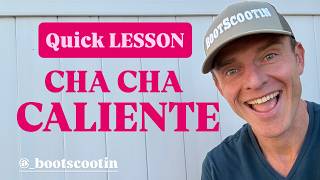 CHA CHA CALIENTE  Line Dance  -  Quick LESSON w