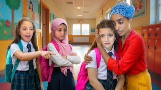 أول يوم ل نايا ب مدرستها الجديدة | زعلت كتير !!