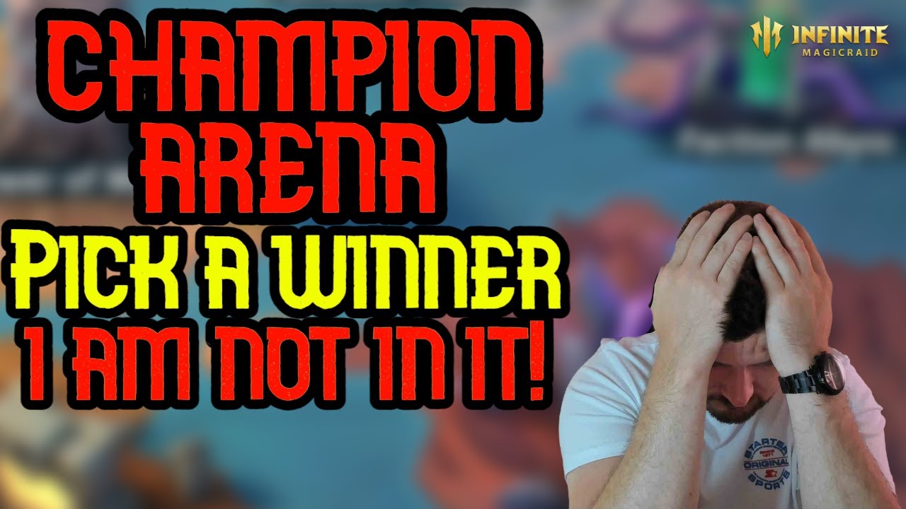 Championship Arena Group Stages Pick Em Advice Where Did I Finish