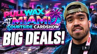 WE WENT CRAZY AT THE COURTSIDE CARD SHOW IN MIAMI! $40,000+ IN DEALS �