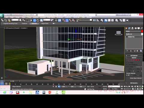 Lumion lesson 02 Convert shapes to Editable Poly 4Arch4learnالدرس 2 ليميون