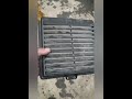 Volvo cabin filter replace