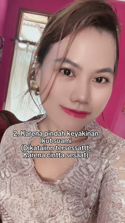 Masih banyak lagi hujattann