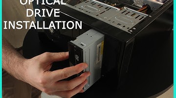 OPTICAL DRIVE INSTALLATION- (DVD/CD Player)