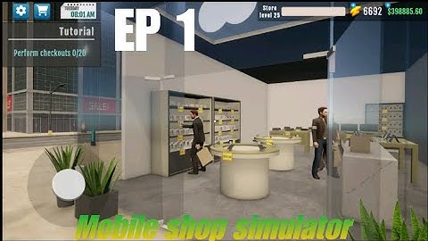 "Electronics Store Simulator 3D | Run Your Own Shop! 💼💡 (Gameplay Walkthrough)"