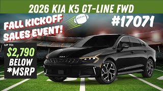 2026 Kia K5 GT-Line | Aurora Black Pearl | Tulsa, Broken Arrow, Oklahoma City OK | #17071
