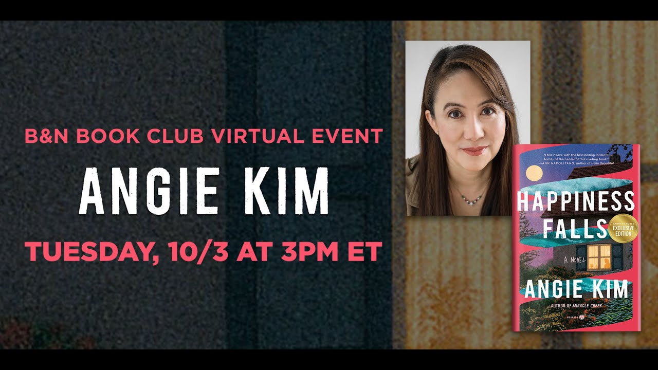 Angie Kim discusses HAPPINESS FALLS with Miwa Messer and