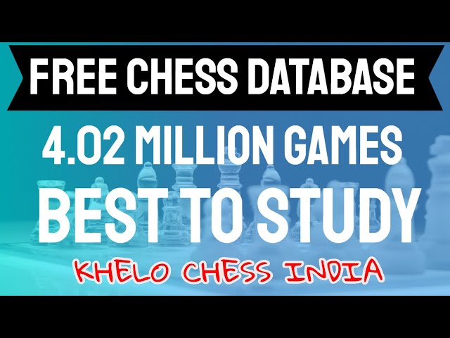 Caissabase - A massive free chess