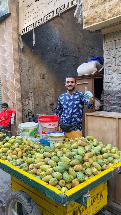 لاقيت صحبي بتاع التين الشوكي فتح اخيرااا❤😋 #shorts