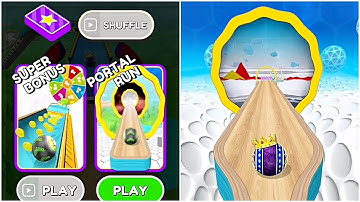 Going Balls Portal Run All Levels Gameplay Walkthrough Android, iOS Part 17
