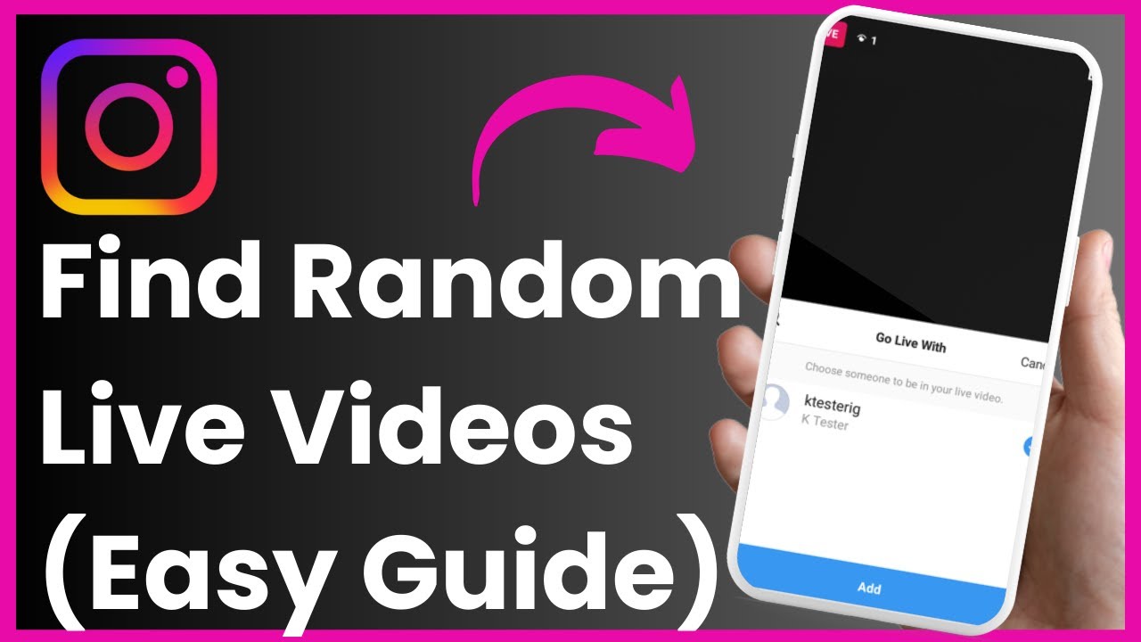 How To Find Random Live Videos On Instagram ! [EASY GUIDE] - YouTube