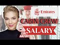 EMIRATES CABIN CREW SALARY | Days with Kath