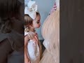 Toddler Greeting Her Newborn Baby Sister