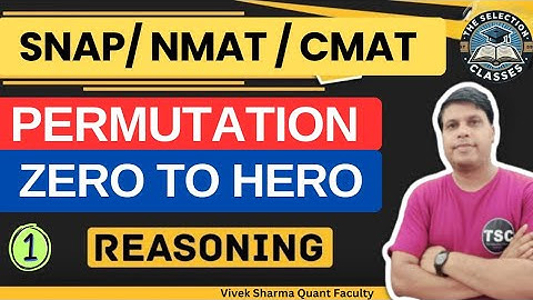 📚 Ace Permutations & Combinations for SNAP 2024 | Tips & Tricks #snapexam #nmatexam #snap2024 #mba