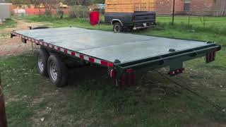 Lets Build A 20' Flatbed Trailer From Scratch! Ultimate Homesteading / Farm Trailer Welding Project!