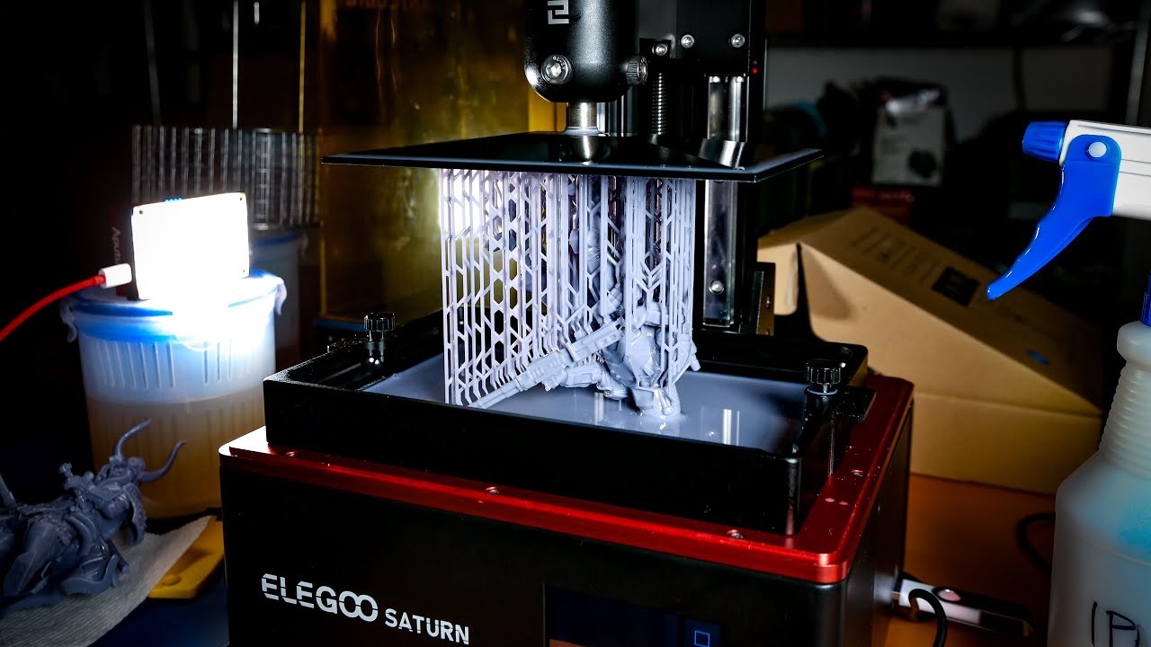 Tested: ResinLapse 3D Printing on Elegoo Saturn! 