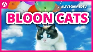 designing BALLOON CATS for my dog game