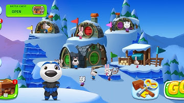 Talking Tom Splash Force Ninja Hank vs Officer Angela - New Game Update - New World - Android Game