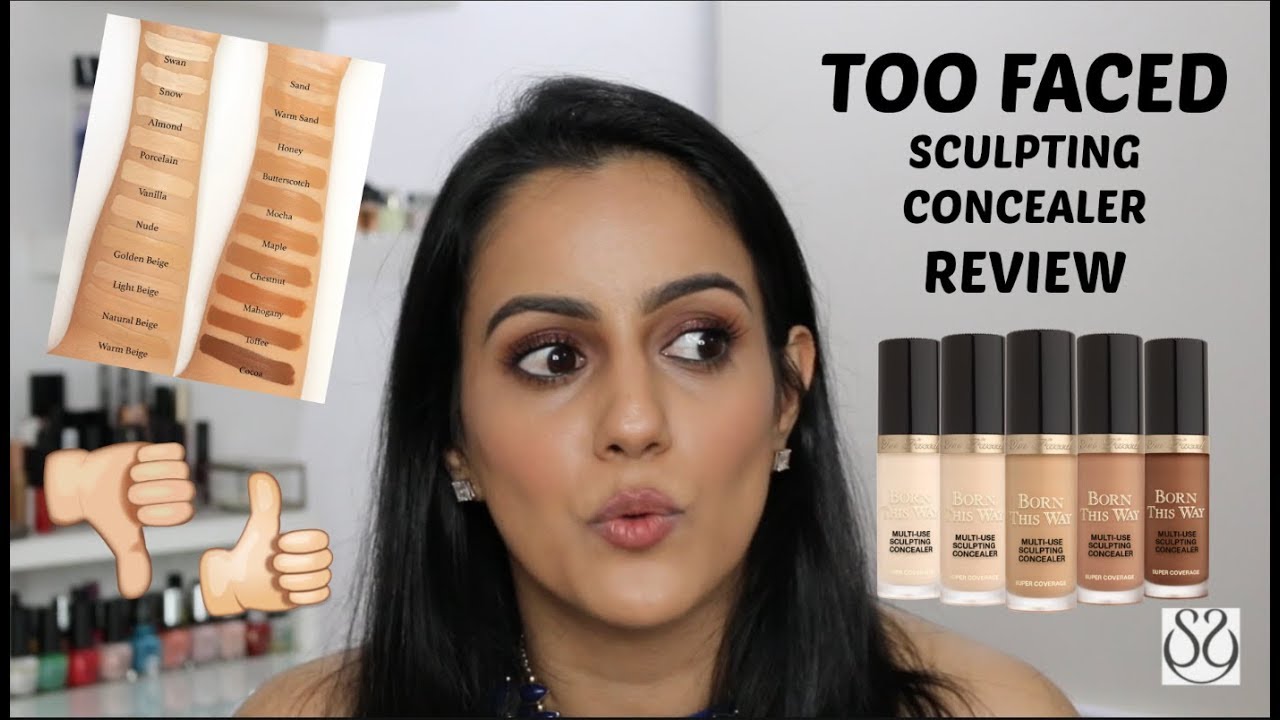 REVIEW | TOO FACED SCULPTING CONCEALER | IS IT WORTH THE HYPE? | Sim K