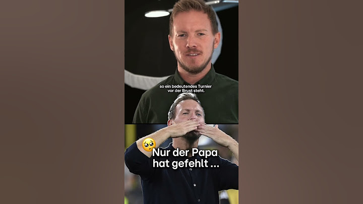 In diesem Moment hat Bundestrainer Nagelsmann seinen Vater besonders vermisst 😞 #fussball #dfbteam