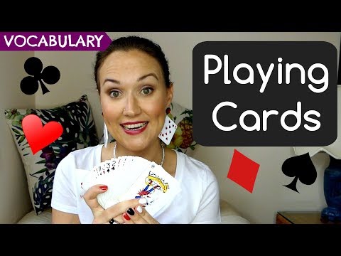 Playing Cards | English Vocabulary
