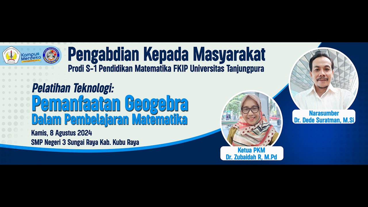 PKM PRODI PENDIDIKAN MATEMATIKA FKIP UNTAN (KUBU RAYA) - YouTube