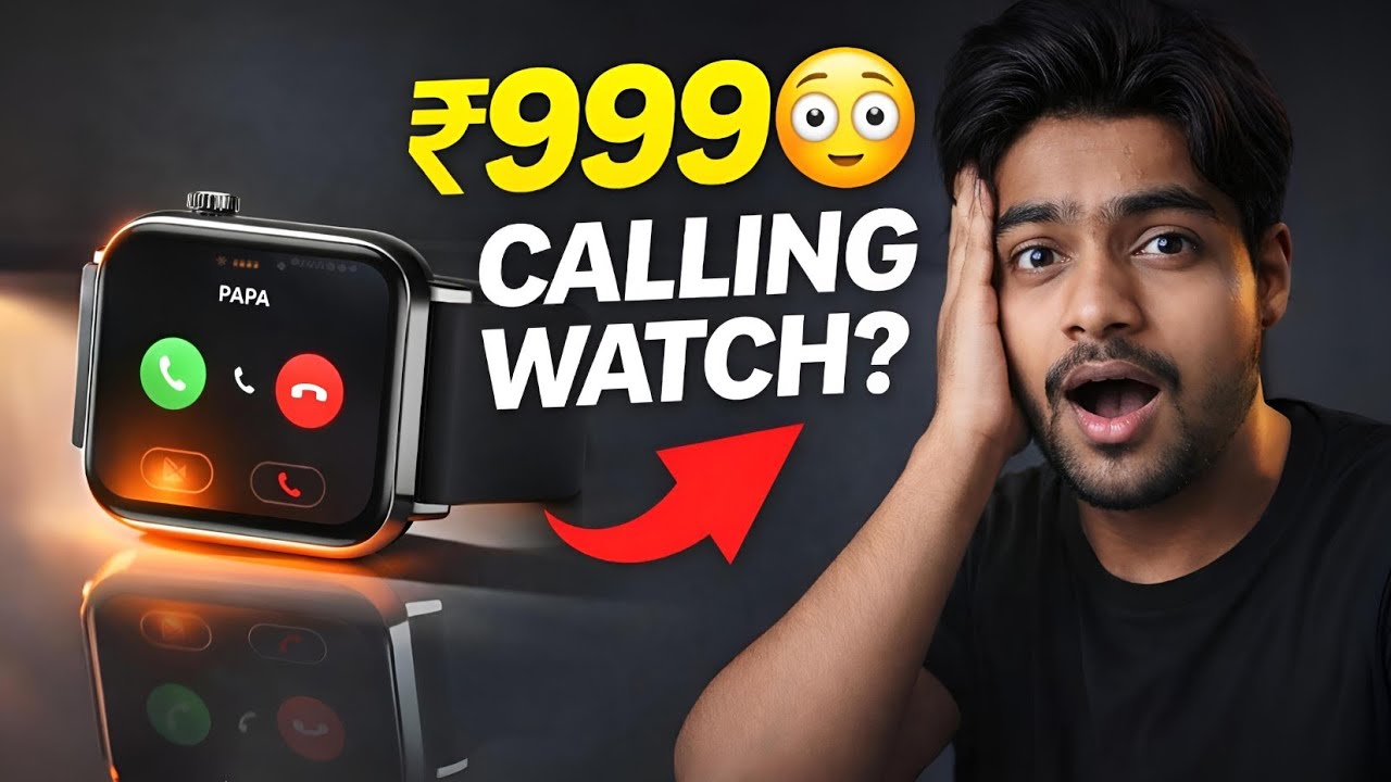 Under ₹1000 Best Calling Smartwatch 2026 🔥 Full Honest Review - YouTube