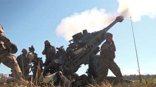Soldiers Live-Fire M-777 Howitzer - Bold Quest 20-2