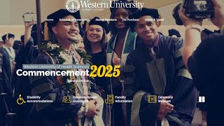 WesternU Commencement 2025 - College of Graduate Nursing