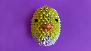 How to Create a 3D Origami Easter Chicken Egg Profile