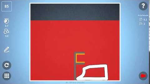 Check out how I solved level 85 in Brain It On! #BrainItOn