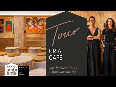 Tour of Cria Café | CASACOR MG | My Guararapes Space | Ep. 71 with ESC. Arquitetura