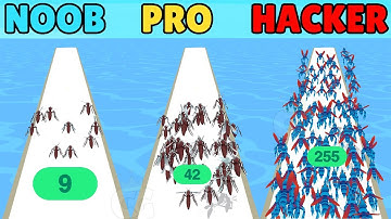 NOOB vs PRO vs HACKER in Moshquito