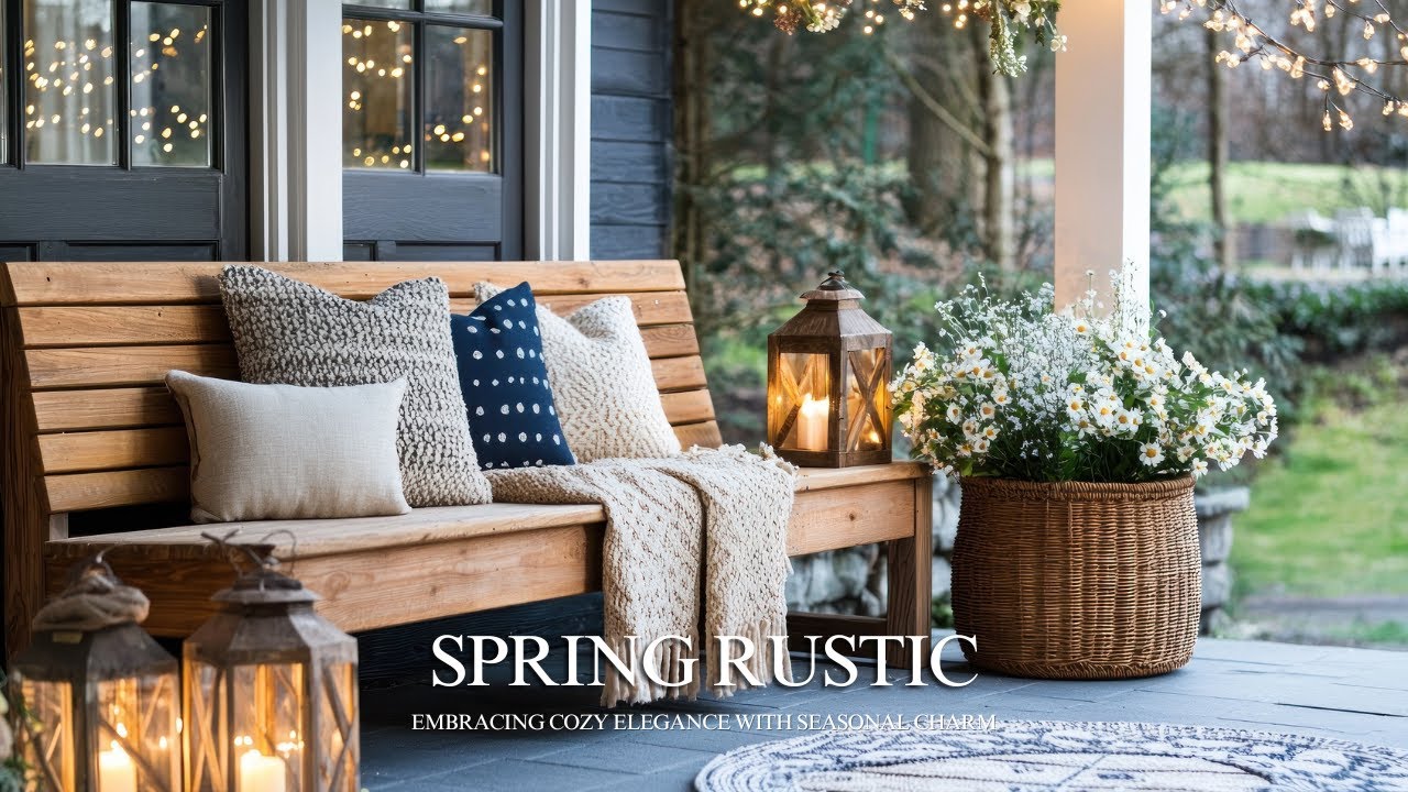 Spring Rustic Home Decor: Cozy & Elegant Ideas for a Fresh Seasonal ...